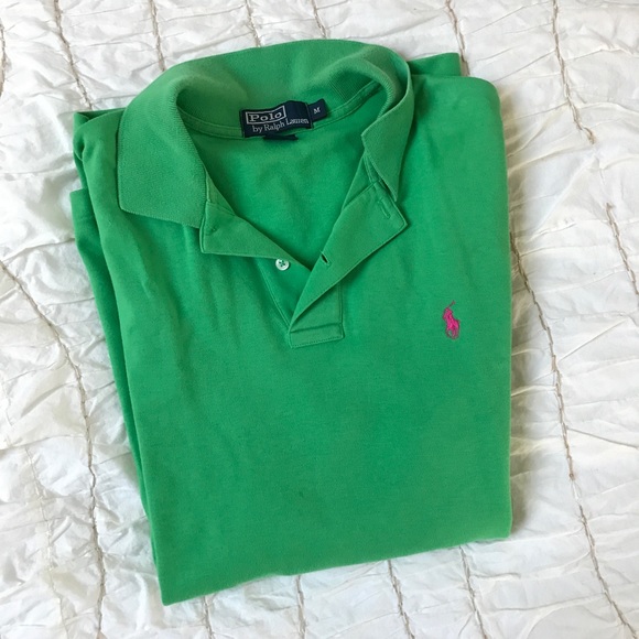 kelly green ralph lauren polo shirt